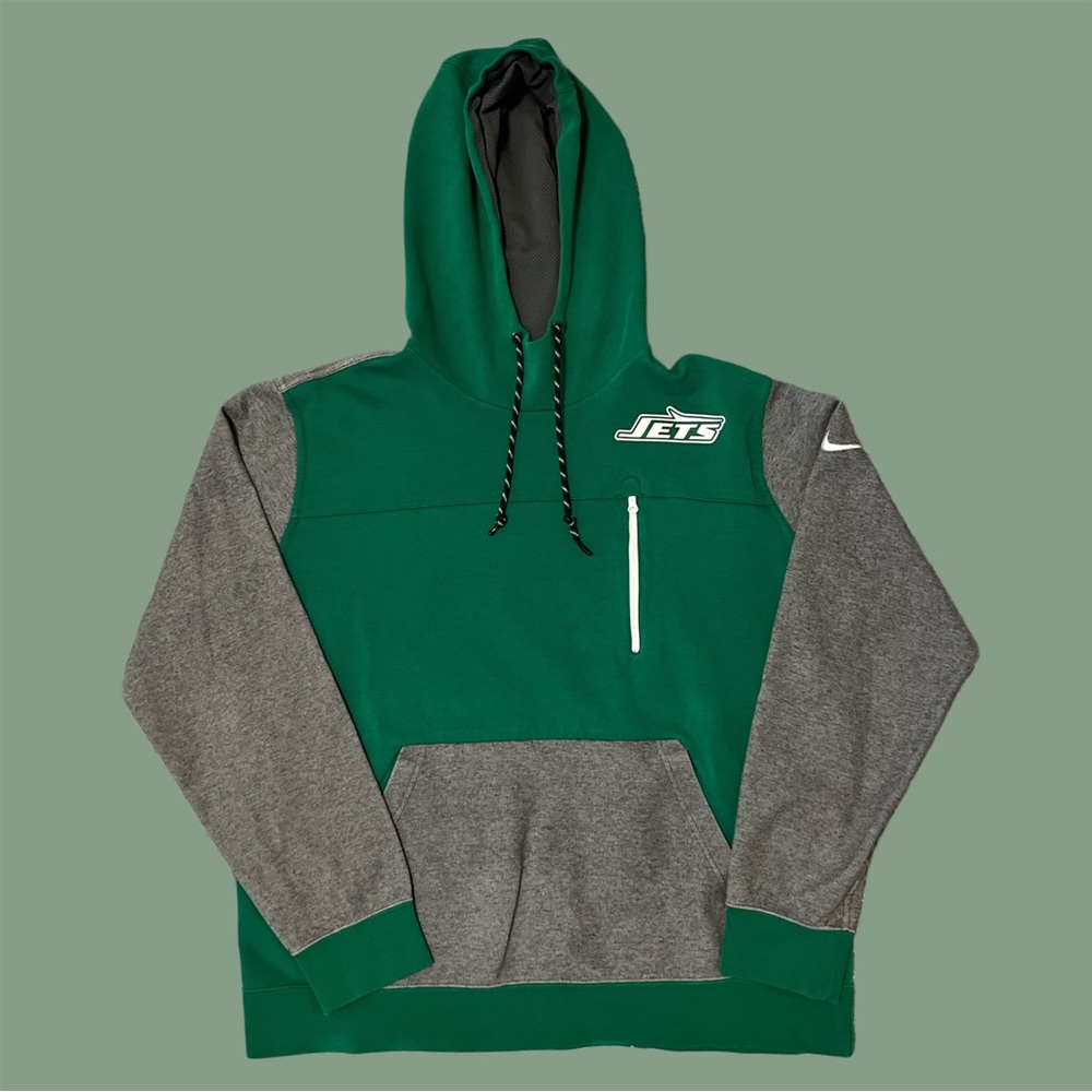 Vintage Jets Nike Embroidered Hoodie
Size XL fits like a L